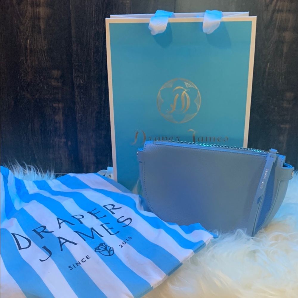 Draper James Blue Bag